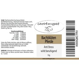 care4mypet Bach Bloesems Anti Stress - Paarden - 10 g