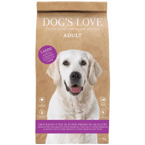 Dog's Love Száraz kutyatáp - Bárány - 2 kg