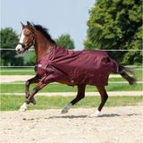 Kavalkade "Alaska IV" Fleece Outdoor Rug, Bordeaux