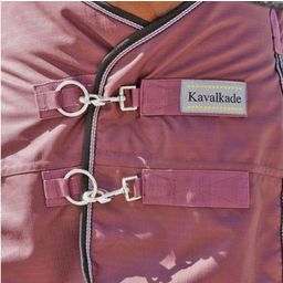 Kavalkade Outdoordeken Alaska IV Fleece - Bordeaux