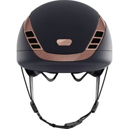 AirLuxe SUPREME Riding Helmet, Midnight Blue - Rose Gold