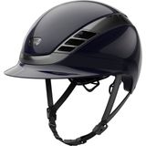 AirLuxe CHROME Riding Helmet, Shiny Midnight Blue