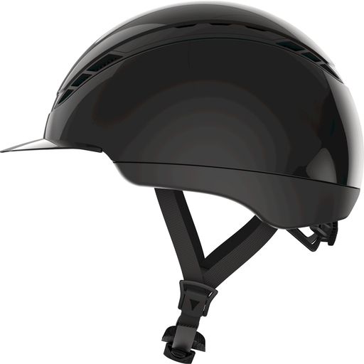 ABUS Pikeur AirDuo Riding Helmet, Shiny Black