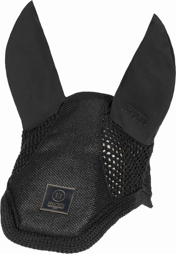 ESKADRON GLITTER MESH SPORT Fly Hood, Black