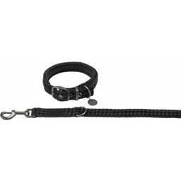 ESKADRON VELVET STAMP Leash & Collar Set