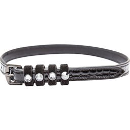 Imperial Riding  IRHPardouz Leather Spur Straps  - Black- Crocodile