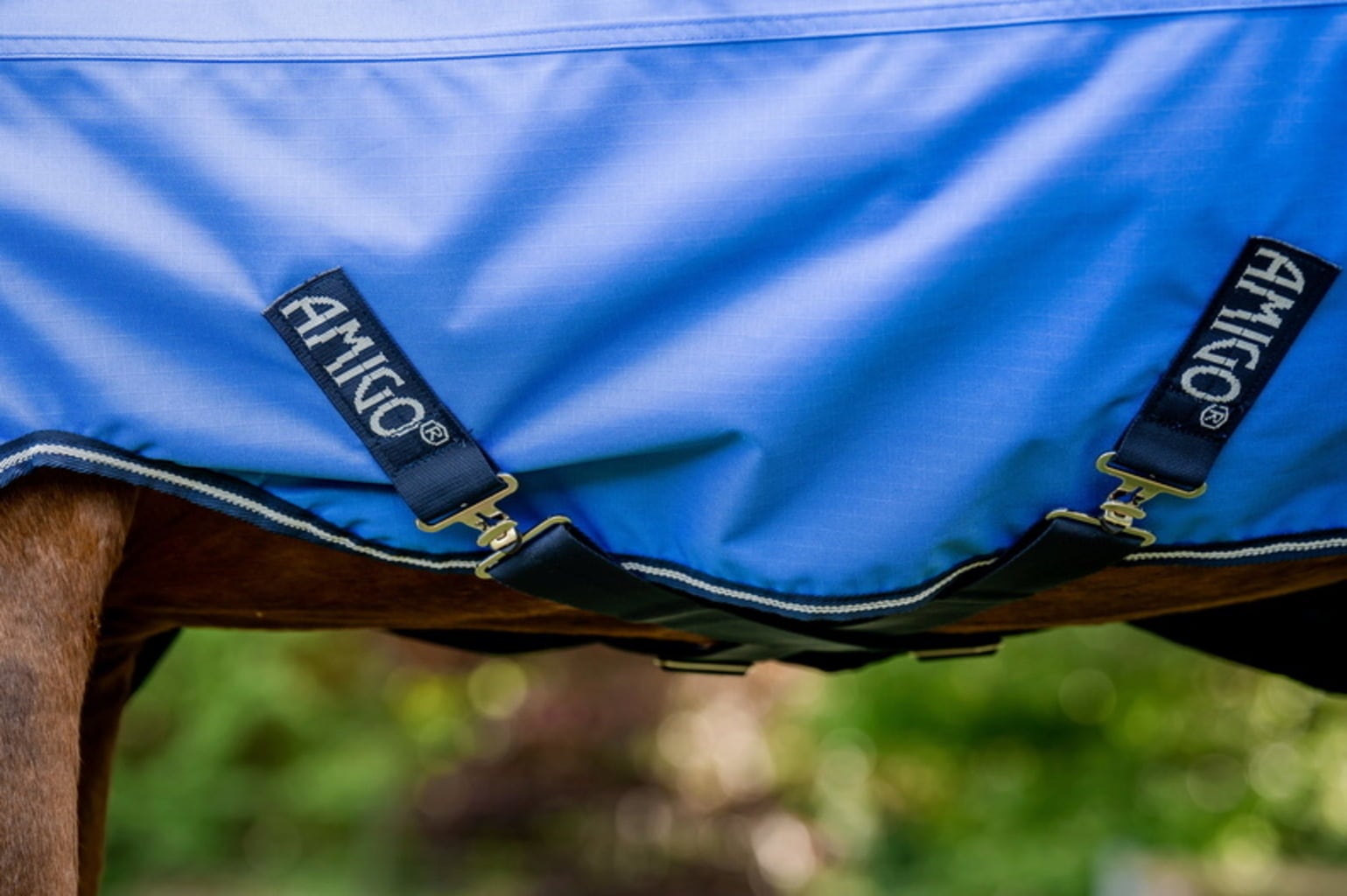 Попона Amigo Hero 600D Ripstop 0 g, blue/navy&grey