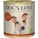 Dog's Love Pâtée pour Chien BIO Bœuf - 800 g