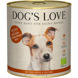 Dog's Love Organic Beef Dog Food - 800 g