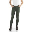''Jumping Knee Grip'' Riding Breeches - Army Green