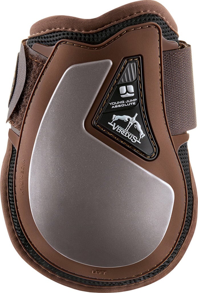 Young Jump Absolute Olympus Fetlock Boots, Brown