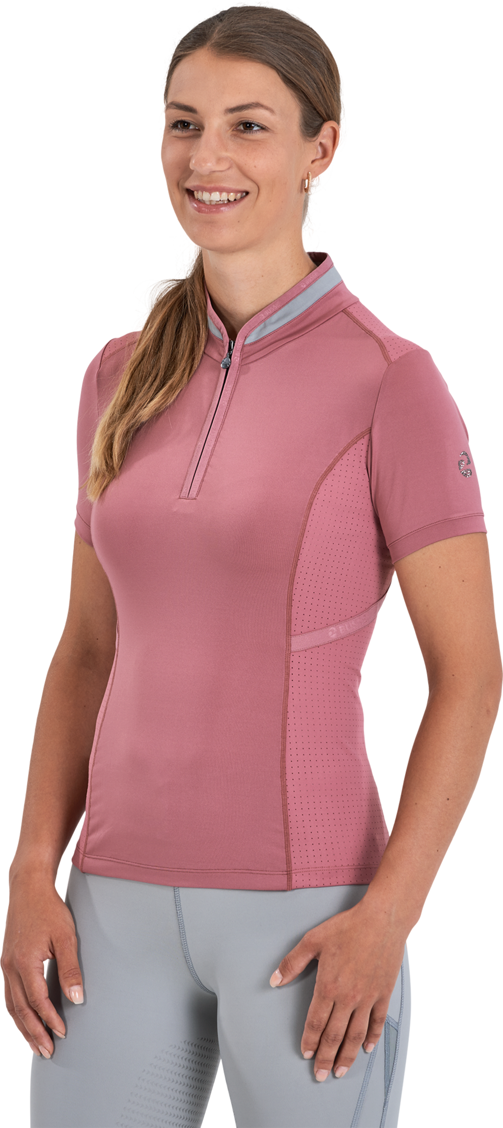 BUSSE LIA TECH Shirt, Wild Rose