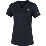 Тениска с V-образно деколте "KLdayana", navy