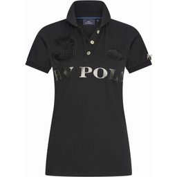 Polo-Shirt EQ HVPFavoritas, black metallic