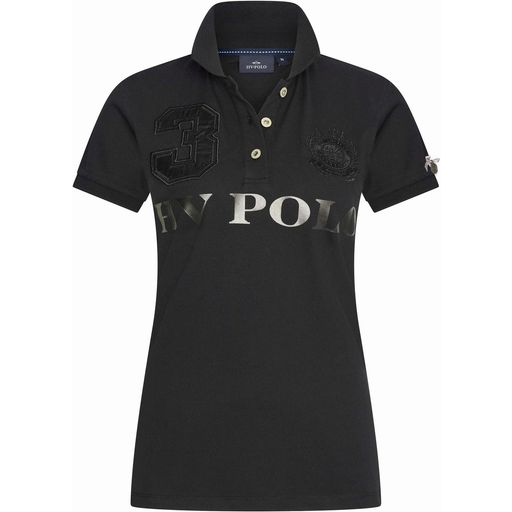 Polo-Shirt EQ HVPFavoritas, black metallic
