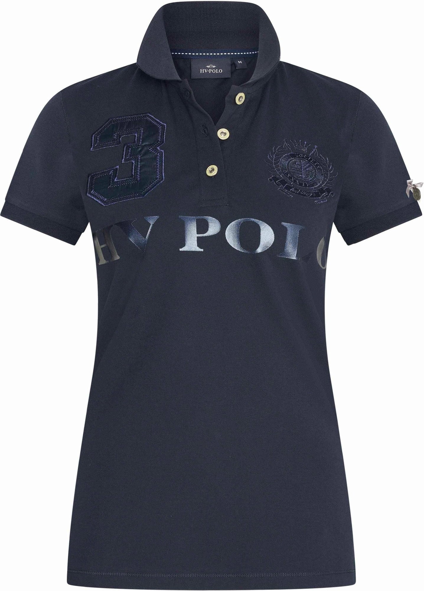 Поло тениска EQ HVPFavoritas,  navy metallic