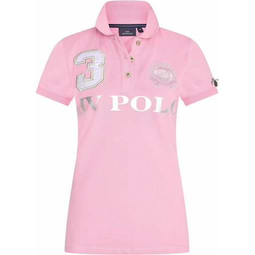 Polo-Shirt EQ HVPFavoritas,  wild rose