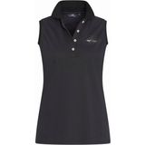 Polo Shirt Sleeveless "HVPClassic", Black