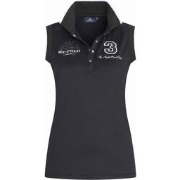 HVPFavouritas Sleeveless Tech Polo Shirt, Black