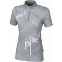 PIKEUR JEANY Zip Print Shirt, Moon Grey - 34
