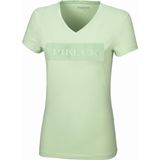 Camiseta con Cuello de Pico "FRANJA", Soft Lind