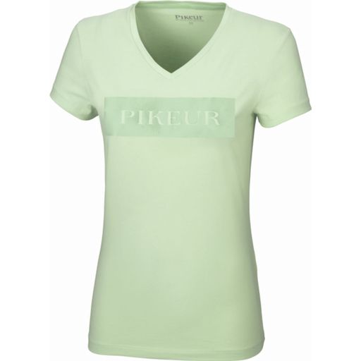 PIKEUR FRANJA Shirt with V-neck, Pastel Green - 34