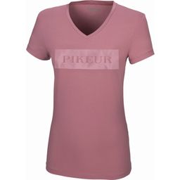 PIKEUR FRANJA Shirt with V-neck, Noble Rose - 40