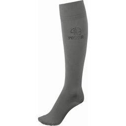 PIKEUR Knee Socks with Rhinestuds, Beluga