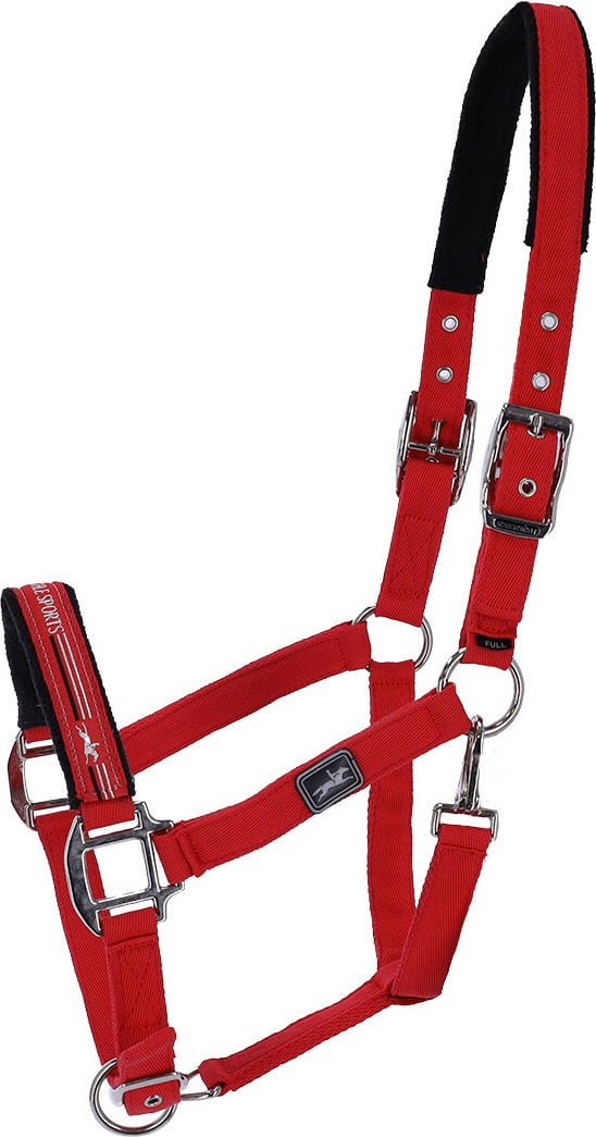Schockemöhle Sports Memphis Style II Halter, True Red