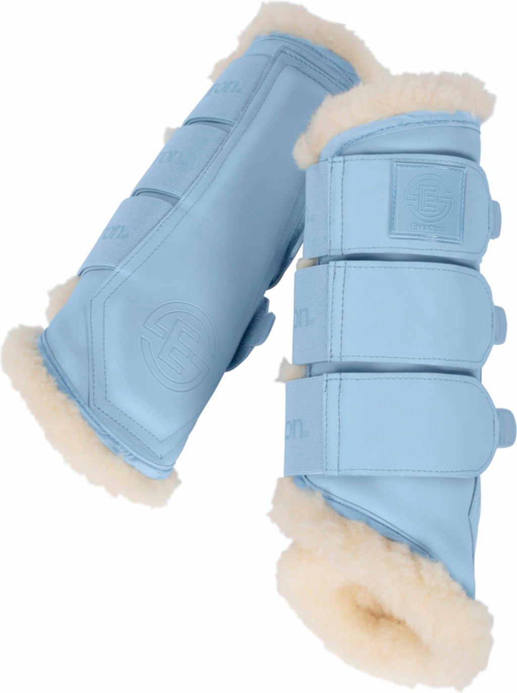SOFTSLATE EVO-WOOL Tendon Boots, Silk Blue