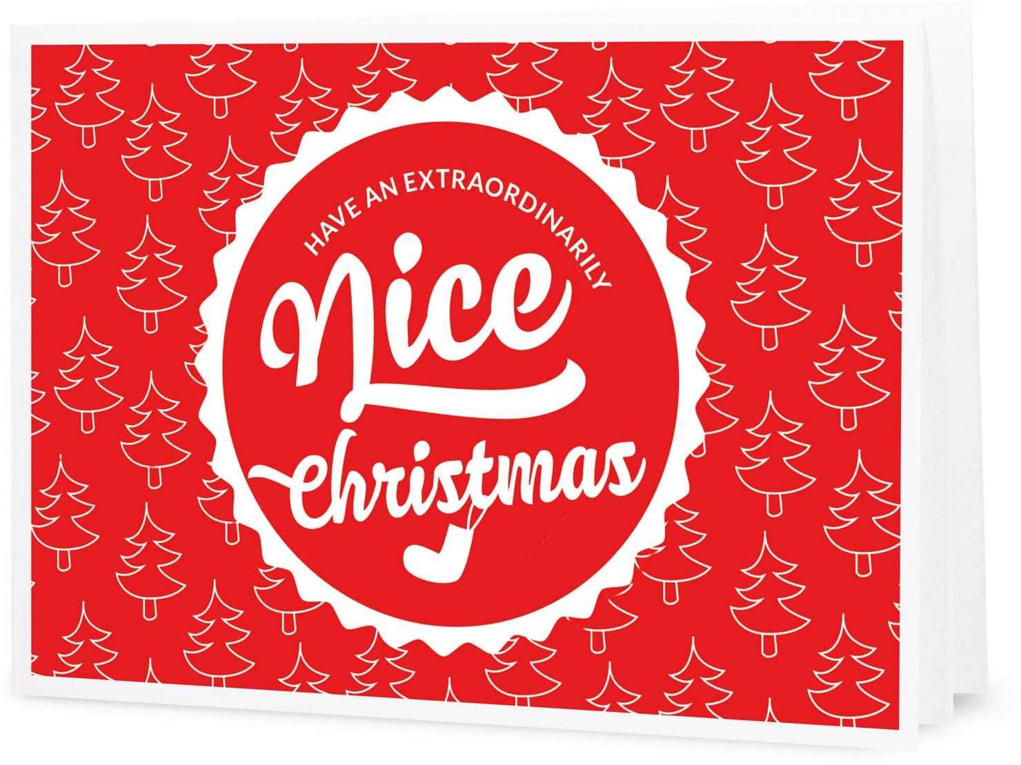 Nice Christmas - Print Your Own Gift Certificate