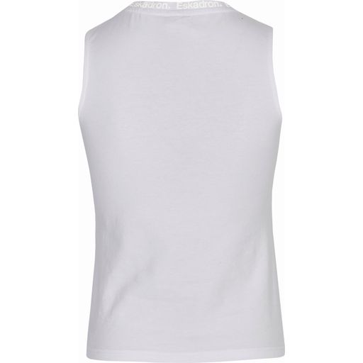 ESKADRON Shirt CROP-TANK REFLEXX, white