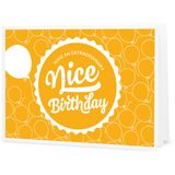 "Nice Birthday" bon upominkowy do samodzielnego wydrukowania