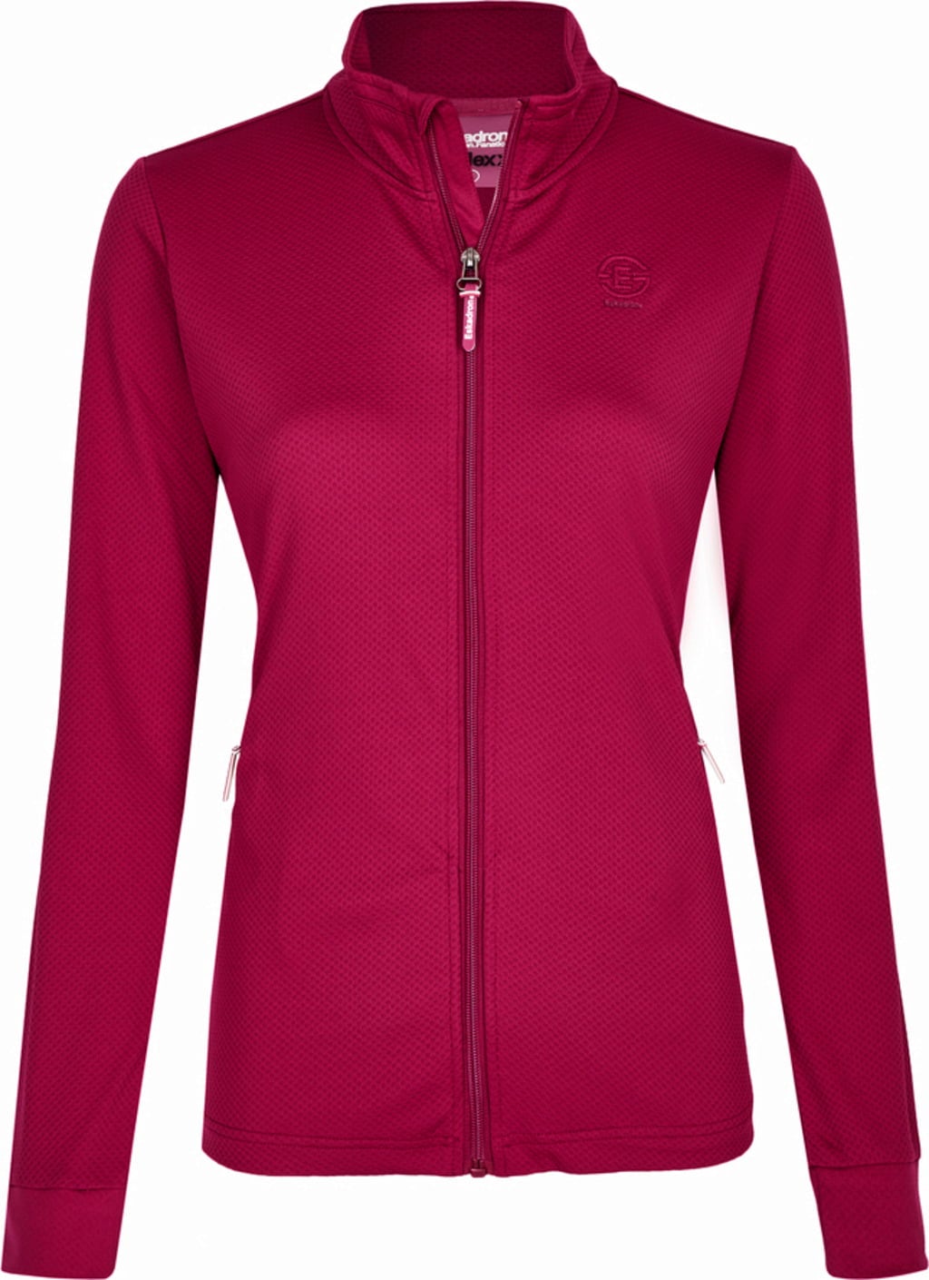 NICKY Zip Shirt AIR REFLEXX, Berry Fusion