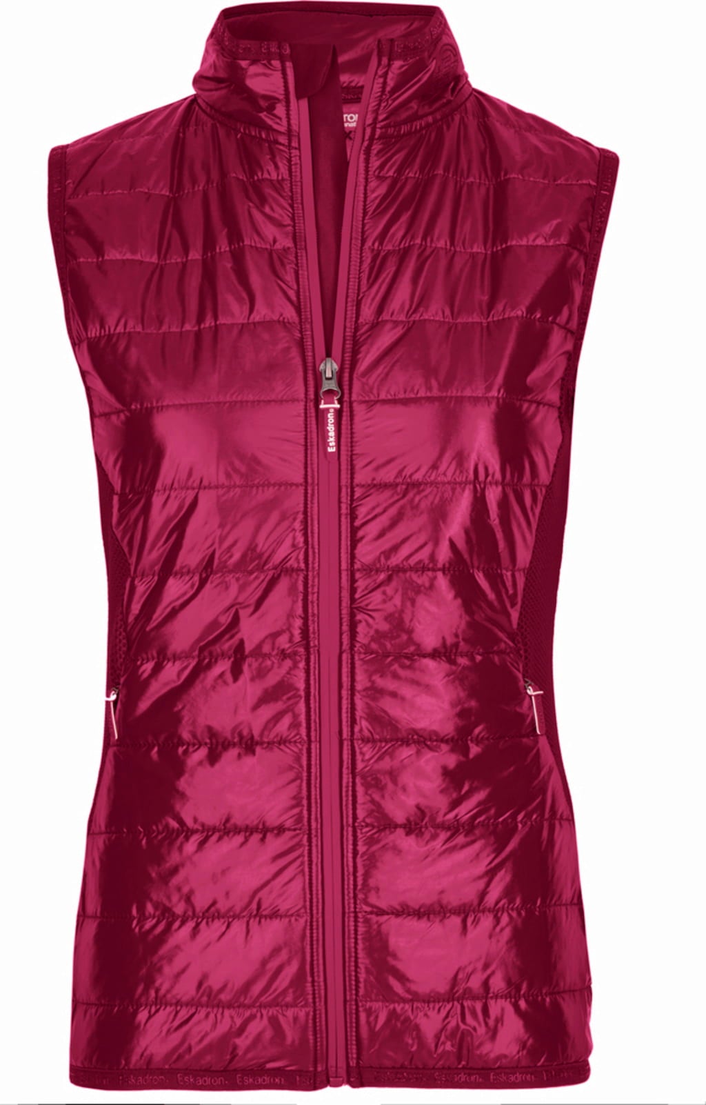 ESKADRON Quilt Waistcoat REFLEXX, Berry Fusion