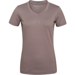 Kingsland KLbianca V-Neck Shirt, Purple Quail