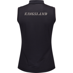 Kingsland KLcaelina Mirco Pique Tec Shirt, Navy - XS
