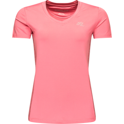 V-ringad T-Shirt "KLcarla", pink chateau rose