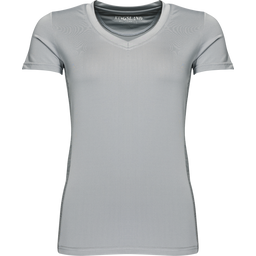Kingsland T-Shirt Col V "KLcarla" - grey sleet