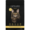 Cat's Love Poultry Dry Food for Adult Cats - 2 kg