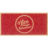"Nice Valentine" - Ajándékutalvány környezetbarát újrahasznosított papírra