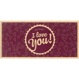 I Love You - Carte Cadeau sur Papier Recyclé Écologique