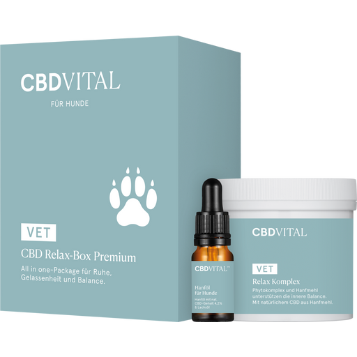 CBD VET Box Relax Premium per Cani - 1 box