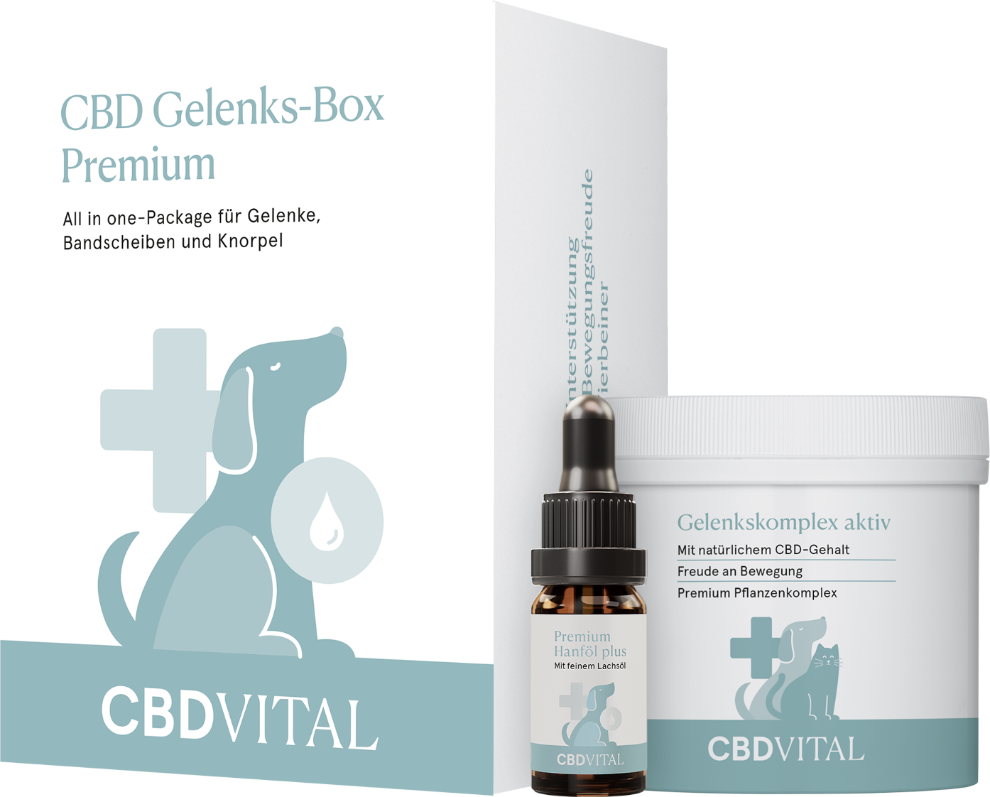 CBD VET Ставен комплекс-Box Premium за кучета - 1 кутия