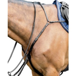 PRESTIGE Italia EVO Breastplate with Bridge, Black