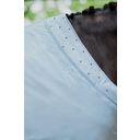 Velvet Crystal leszárító takaró, powder blue - 145 cm