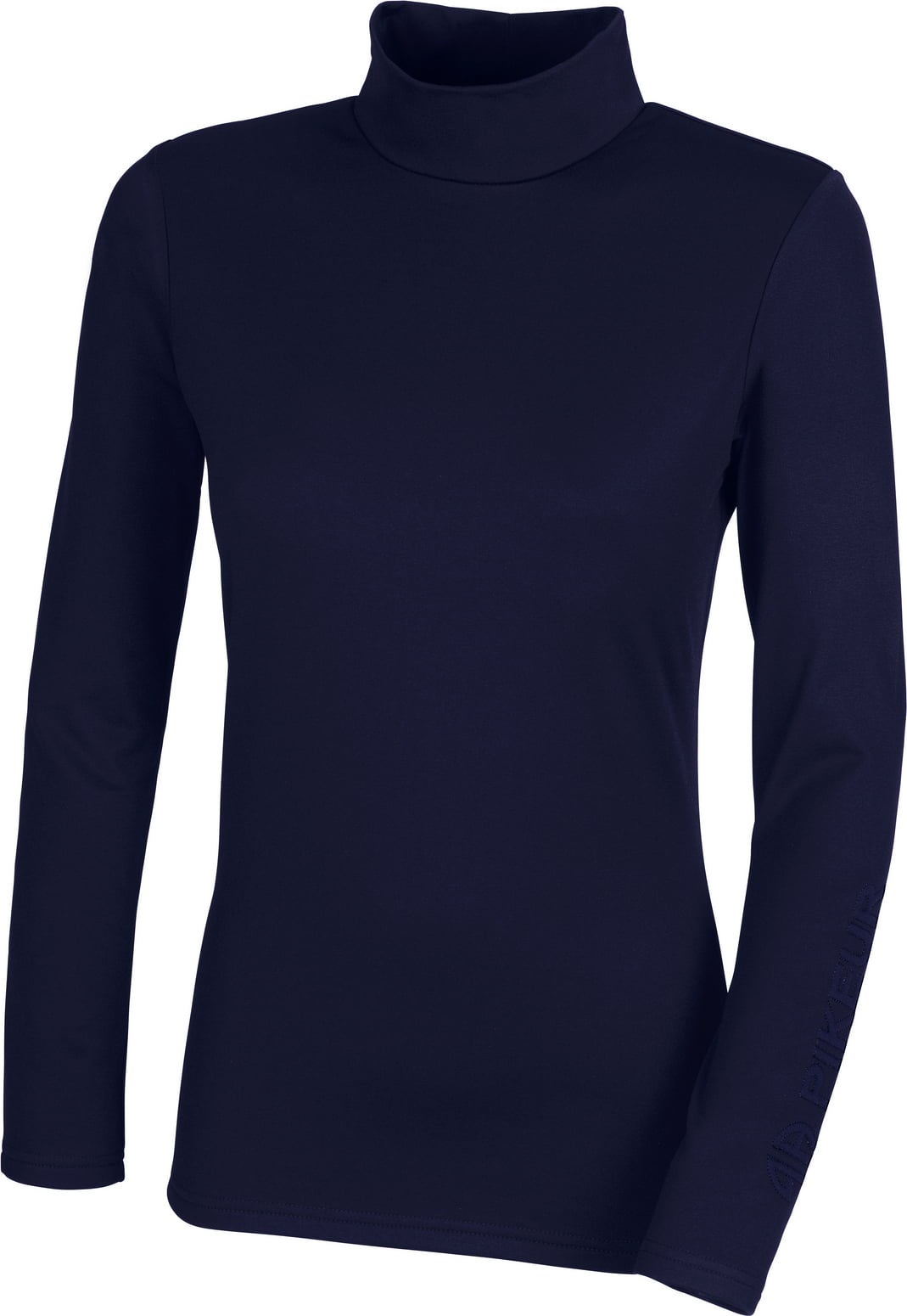 PIKEUR Polo Neck Top, Night Blue
