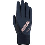 Winter Riding Gloves - WAREGEM Black/Copper