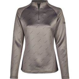 ESKADRON Half Zip-Shirt Heritage, earl grey - XL