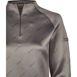 Shirt met Halve Rits Heritage - Earl Grey - XL